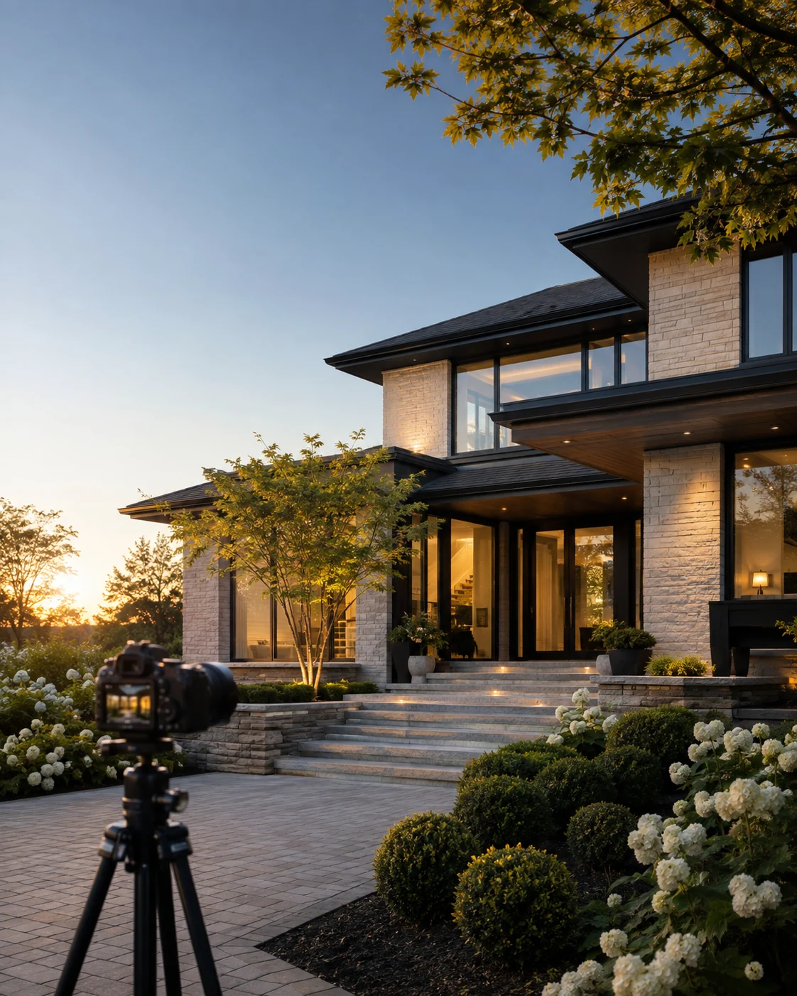 A luxury residence prepared for professional property marketing